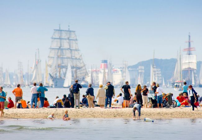 Von der Kieler Woche über Hamburg nach Berlin